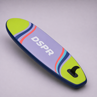 Planche de paddle gonflable tout usage pour adultes de 10 pieds 8 pouces pour complexes hôteliers et flottes de location, programme ODM personnalisé avec pagaie et pompe réglables