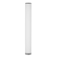 Lampe de sol LED moderne décorative pour la maison avec télécommande RGB et abat-jour blanc