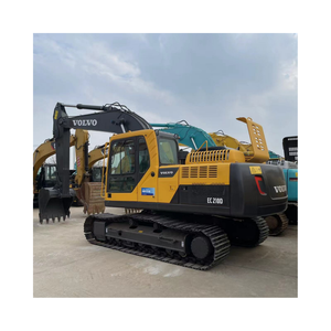 Pelleteuse sur chenilles Volvo EC210D d'occasion à vendre 210BLC 21T avec pompe de boîte de vitesses et composants de roulement - Product Image 1