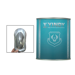 Pintura Automotriz ZD-1124 de Alto Brillo 1K, Directo de Fábrica en China, Polvo Plateado Electroplacado, Pintura de Repintado Automotriz - Product Image 2