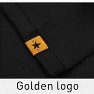 Camiseta de Hombre con Cuello, Tejido Sólido, Elegante, Color Negro, 95% Poliéster, 5% Elastano, Suave, Transpirable, Manga Corta, Corte Regular - Product Image 3