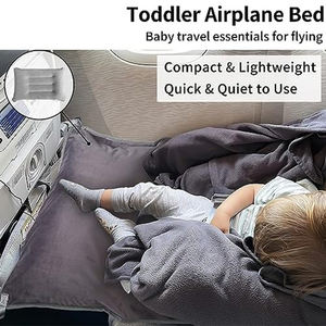 Letto Gonfiabile per Bambini da Viaggio, Estensore per Sedile Aereo, Poggiapiedi Gonfiabile per Aereo - Product Image 2