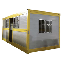 Prêt à Expédier Portable Préfabriqué Expédition Conteneur Pliant Maison À Vendre Préfabriqué Pliable Mobile Modulaire Mini Maison Prix