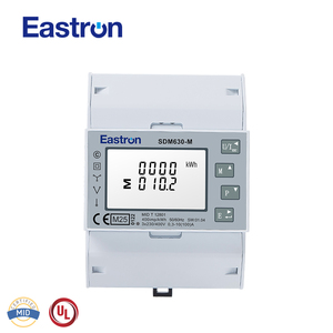 Medidor de Energía Eléctrica Inteligente Eastron SDM630-M con Certificación UL, 100A, RS485, Trifásico, Bidireccional, para Medición de Exportación Cero - Product Image 1