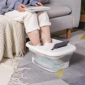 <span class=keywords><strong>Pediluvio</strong></span> pieghevole ammollo vasca in plastica pieghevole piedini Spa per ammollo secchio per la cura dei <span class=keywords><strong>piedi</strong></span> vasca da bagno - Product Image 5