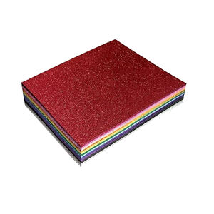 Papier cartonné à paillettes Papier cartonné à paillettes pour la décoration Projets de bricolage Fabrication de cartes - Product Image 3