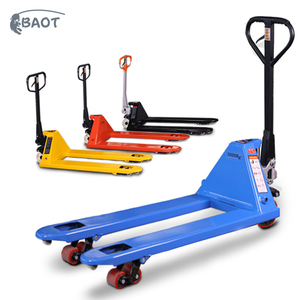 BAOT Vente directe d'usine Roues mécaniques en nylon <span class=keywords><strong>Cric</strong></span> de palette Chariot élévateur manuel de bonne qualité à vendre - Product Image 1