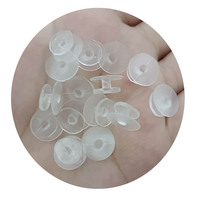 1000 pièces de boutons transparents en plastique, boucles pour enfants, breloques pour chaussures DIY, accessoires faits main pour Crocs