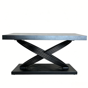 Gambe per Tavolo Estensibili in Pietra 1600-2400mm, Gambe per Tavolo da Pranzo in Marmo, Gambe per Tavolo Quadrato Estensibili Personalizzate in Acciaio Inossidabile - Product Image 4