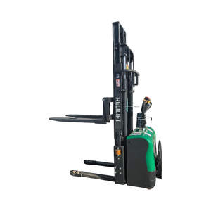 2 Tonnen tragbarer Gabelstapler Voll China Semi Pallet Reach Batterie 3m Hub betriebene versenkbare Gabeln Elektrischer Stapler - Product Image 3