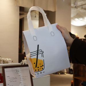 Sac isotherme personnalisé réutilisable et écologique pour café, jus et livraison de repas, avec logo sérigraphié, en non-tissé et feuille d'aluminium - Product Image 5
