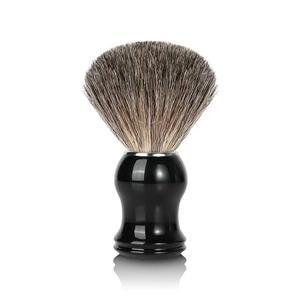Brosse à visage moussante en poils <span class=keywords><strong>de</strong></span> blaireau doux <span class=keywords><strong>de</strong></span> qualité supérieure pour femmes, marque Belleza, manche noir pour l'application <span class=keywords><strong>de</strong></span> <span class=keywords><strong>fond</strong></span> <span class=keywords><strong>de</strong></span> <span class=keywords><strong>teint</strong></span> et <span class=keywords><strong>de</strong></span> fard à joues, soin du visage - Product Image 1