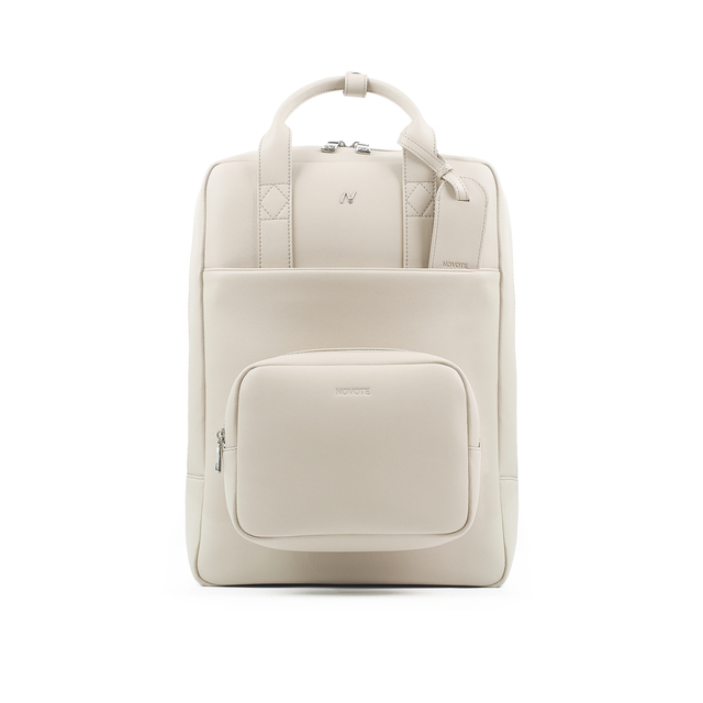 Casual Luxury Microfiber Synthetic Leather Unisex Laptop Backpack Zipper Closure Eco-Friendly Waterproof Polyester 24L Capacity