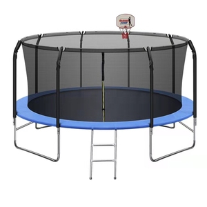Trampolin Bulat Besar untuk Anak-Anak dengan Jaring, Desain Baru, Harga Grosir, untuk Luar Ruangan, Dijual - Product Image 1