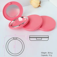 Palette de fards à paupières de luxe, conteneur de palette cosmétique à marque privée, conteneur de blush et de contour, palette de maquillage pour fards à paupières et poudres compactes