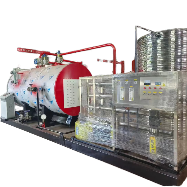 Industrial Horizontal Water Tube Hot Water Boiler 0.5t/h-20t/h Gas/Oil Fuel for Commercial Heating System High Efficiency Energy