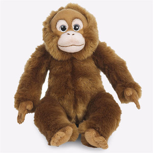 Peluche di <span class=keywords><strong>Scimmia</strong></span> della Giungla, Gorilla, Orangutan, <span class=keywords><strong>Scimmia</strong></span>, Bambola Imbottita, Regalo Morbido per Bambini, Fauna Selvatica della Foresta Pluviale - Product Image 5