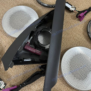 Griglia Copri Altoparlante LED a 11 Colori per BMW Nuova X3 X4 <span class=keywords><strong>IX3</strong></span> G01 G02, Copertura Metallica per Tweeter e Midrange con Luci Ambientali Decorative - Product Image 4