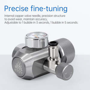 Settimana AQUA C02-MV-D acquario CO2 kit sistema di controllo CO2 regolatore Gas CO2 con contatore di bolle - Product Image 6