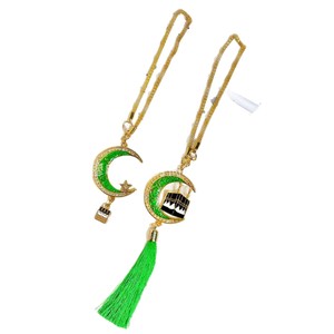 Lámpara Colgante de Metal de Imitación Antigua Moderna y Lujosa con Diseño Único de Medallón Grabado - Product Image 1