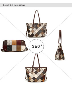 Nouveaux sacs à main de luxe grande capacité pour femmes, grandes tailles, tendance, sacs fourre-tout en cuir véritable de haute qualité pour femmes - Product Image 4