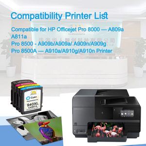 Cartucho de Tinta Chinamate 940XL Compatible con HP Officejet Pro 8500A, Tamaño XL Completo, 18 Meses de Garantía - Product Image 6