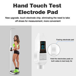مصنع توريد بالموجات فوق الصوتية الإنسان الجسم الدهون الرقمية قياس الطول والوزن مقياس ميزان - Product Image 4