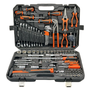 Juego de Herramientas Mecánicas Anticorrosión con Tamaños Métricos y Estuche Rígido para el Hogar, para Abordar Diversos Tipos y Tamaños de Fijaciones - Product Image 5