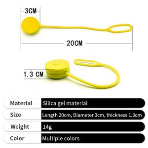 กระเป๋าเป้สะพายหลังเด็กแบบมีไฟ LED ทำจากวัสดุซิลิโคน ขายส่ง มีหลายสีให้เลือก - Product Image 4