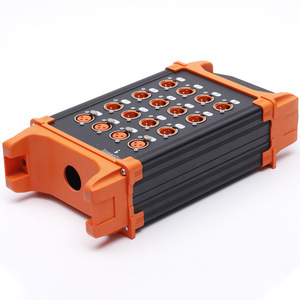 Boîtier de signalisation Jinsanhu Stage, 12 ports DMX, connecteur de câble audio multi-core pour spectacles en direct - Product Image 2