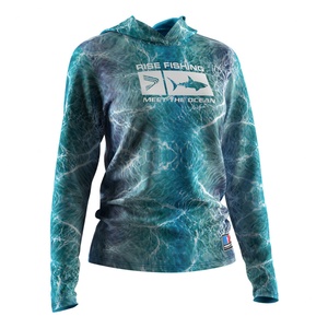 Camiseta de Pesca con Capucha para Mujer, Protección Solar UPF, Secado Rápido, Ecológica y Resistente a los Rayos UV - Product Image 3