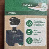 Dispositif de protection électronique domestique Square D compatible avec HEPD25 - NEUF