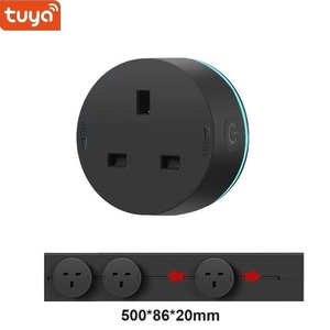Enchufe Inteligente WiFi Tuya con Riel Desmontable, Tipo de Riel Oculto en Superficie, para Escritorio, Cocina, Montaje en Pared, 40/50/60/<span class=keywords><strong>75</strong></span>/100 <span class=keywords><strong>cm</strong></span> - Product Image 5