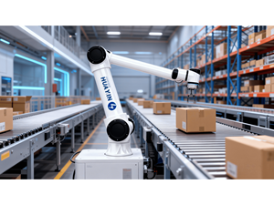 หุ่นยนต์ร่วมปฏิบัติงาน HUAYAN S50 รับน้ำหนักได้ 50 กก. แบบ 6 แกน (Cobot)-IP54 ระยะการทำงาน 0.1 มม. ความแม่นยำในการทำซ้ำ 0.1 มม. สำหรับงานจัดเรียงพาเลท - Product Image 4