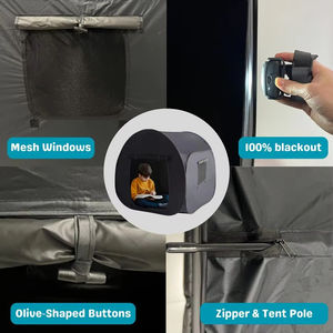 Carpa Infantil Plegable de Apertura Rápida, de Goma Plateada y Oxford, Altamente Elástica, Portátil, para Interiores y Exteriores - Product Image 5