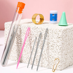 Nuevo Set de 100 Ganchos de Crochet 2026 con Agujas de Tejer, Herramientas de Costura, Juego Completo, Calibrador de Punto, Tijeras, Kit de Herramientas Domésticas - Product Image 6