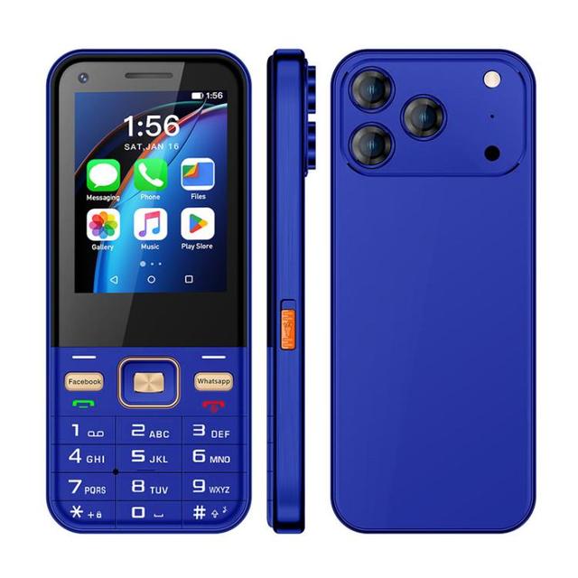 Original UNIWA F26 Pro 4G Smart Feature Phone Android 8.1 2GB+16GB 2.8 Inch Touch Screen WhatsApp YouTube Dual SIM