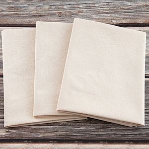 Tessuto 100% Cotone <span class=keywords><strong>Ecru</strong></span> Naturale, Broccato Tessuto a Trama Solida di Peso Medio, Tessuto Ecotton per Abbigliamento - Product Image 2