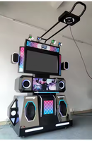 Máquina de Baile de Realidad Virtual 9D de Metal para Centros Comerciales Interiores y Parques de Aventuras, Arcade de Entretenimiento
