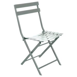 CHAISE GREENSBORO EN ACIER VERT OLIVE - Product Image 1