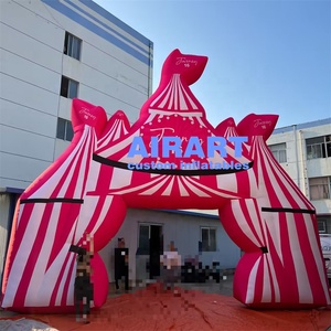 Carpas inflables personalizables de arco de circo de 7 metros de altura para artículos de decoración de eventos con logotipo personalizable - Product Image 2