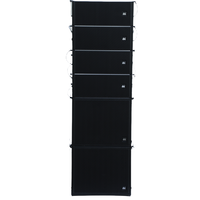 Système de sonorisation DBK 8 pouces 8+4 Line Array complet pour DJ avec enceinte de monitoring, table de mixage audio et amplificateur pour concert