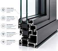 METGOOD Modern Double Tempered Double Glazed Low-E Glass Conservatory for UK Homes Villas Elegant Garden Sunroom Extension