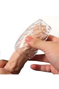 Seniuniu Qiaoer - Dispositivo de Ejercicios Masculinos Transparente con Copa de Avión y Simulación de Eyaculación para Adultos - Product Image 6