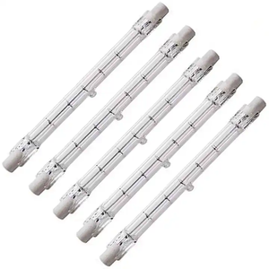 Lampes halogènes au tungstène à filament double extrémité <span class=keywords><strong>R7S</strong></span> <span class=keywords><strong>150W</strong></span> 500W 1000W 1500W avec tube en quartz pour une large application - Product Image 1