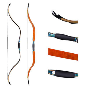 อุปกรณ์ยิงธนู AF ธนู Si Cai 3K ธนูเมเปิ้ลสี<span class=keywords><strong>ส้ม</strong></span>ทำด้วยมือธนูม้าคันธนูโค้งสำหรับยิง - Product Image 1