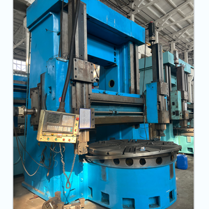 Tour vertical à double colonne CX5220 d'occasion robuste avec affichage numérique, portée de rotation maximale de 200 cm, VTL lourd pour le tournage de brides et de moyeux éoliens dans l'exploitation minière - Product Image 3