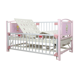 Équipement hospitalier Lit de soins intensifs pédiatrique électrique médical à 3 fonctions Lit en métal manuel pour soins infirmiers aux patients en soins intensifs pour enfants - Product Image 4