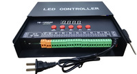 Controlador de Tiras LED RGBIC JIUAN T8-1000AC-RC, Programable, Salida de 8 Canales, Sincronización de 8192 Píxeles, Tarjeta SD, Controlador de Píxeles LED a Prueba de Agua