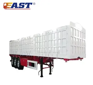 东低价40英尺厢式集装箱领先品牌货箱拖车食品运载箱半挂车集成拖车